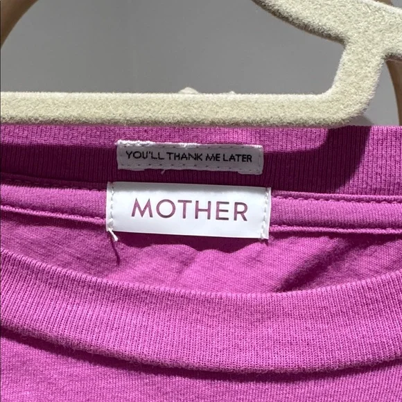 MOTHER Fuchsia Tee - Picture 2 of 3
